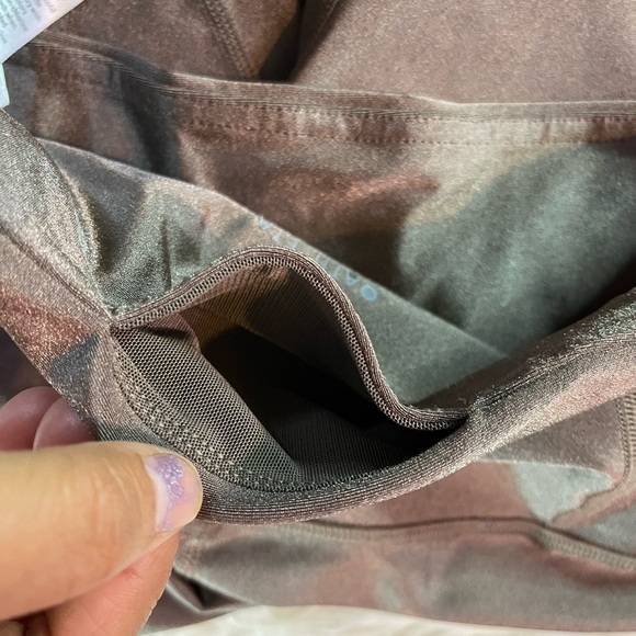 Athleta elation shine tight cinnamon brown color size S - Picture 6 of 8